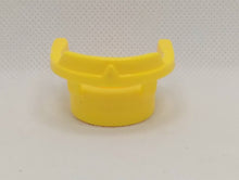 Load image into Gallery viewer, Bright Yellow Triangle Back Barrel Captain's Chair