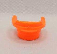 Load image into Gallery viewer, Orange Barrel Captain's Chair with Dot Back