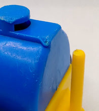 Load image into Gallery viewer, Airport Fuel Tank Car Blue/Yellow One Sided Gas Pump Design