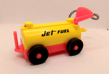Load image into Gallery viewer, Jetport Fuel Tank Car Yellow/Red Two Sided Jet Fuel Logo Airport