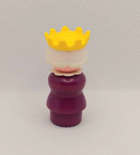 Load image into Gallery viewer, Wood Castle Queen dark purple