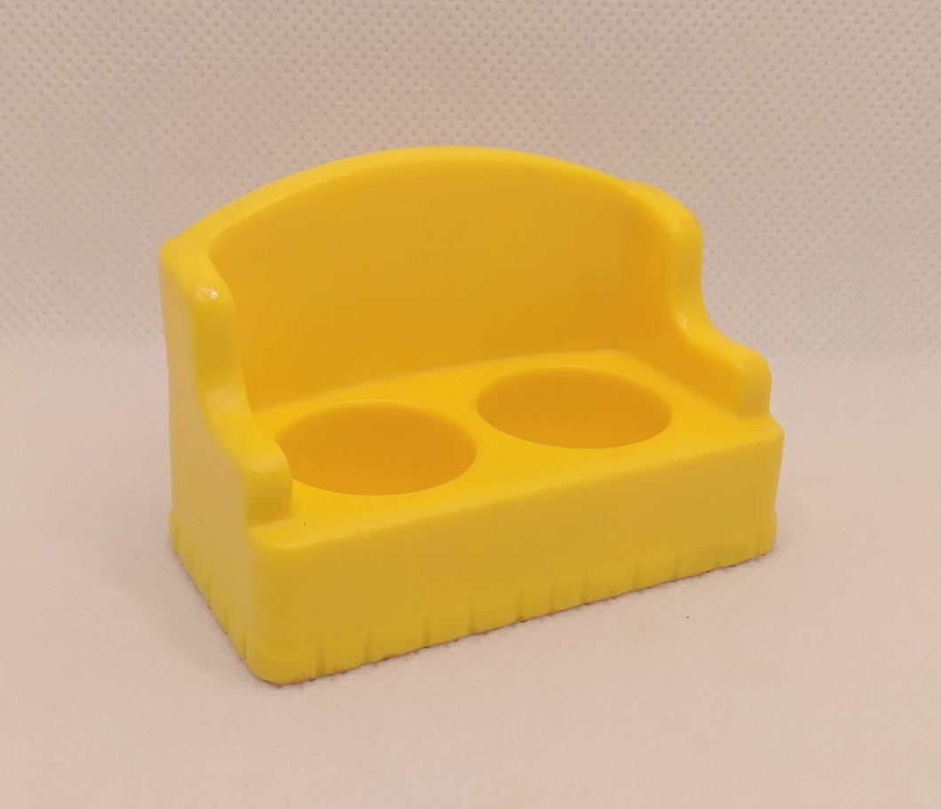 Bright Yellow Sofa Couch