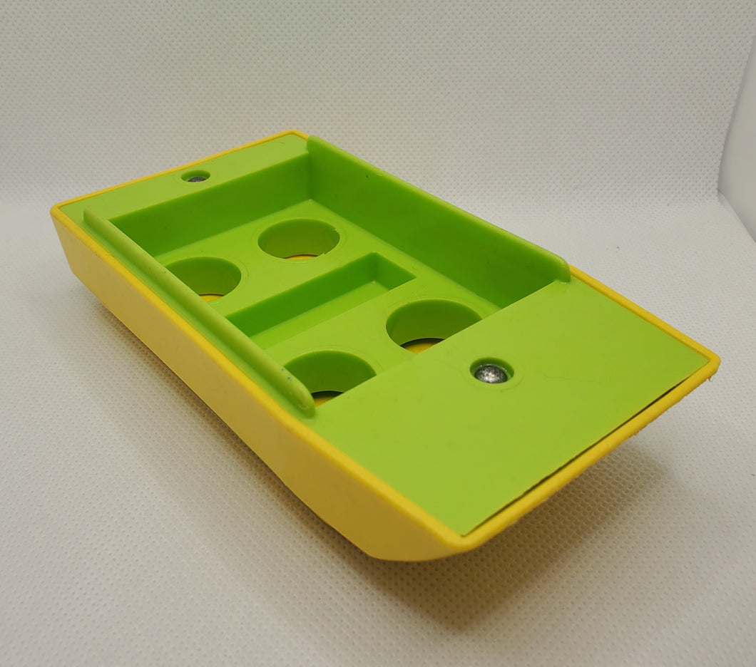 Green Yellow Four Seater Camping Boat (sits on top of station wagon roof)