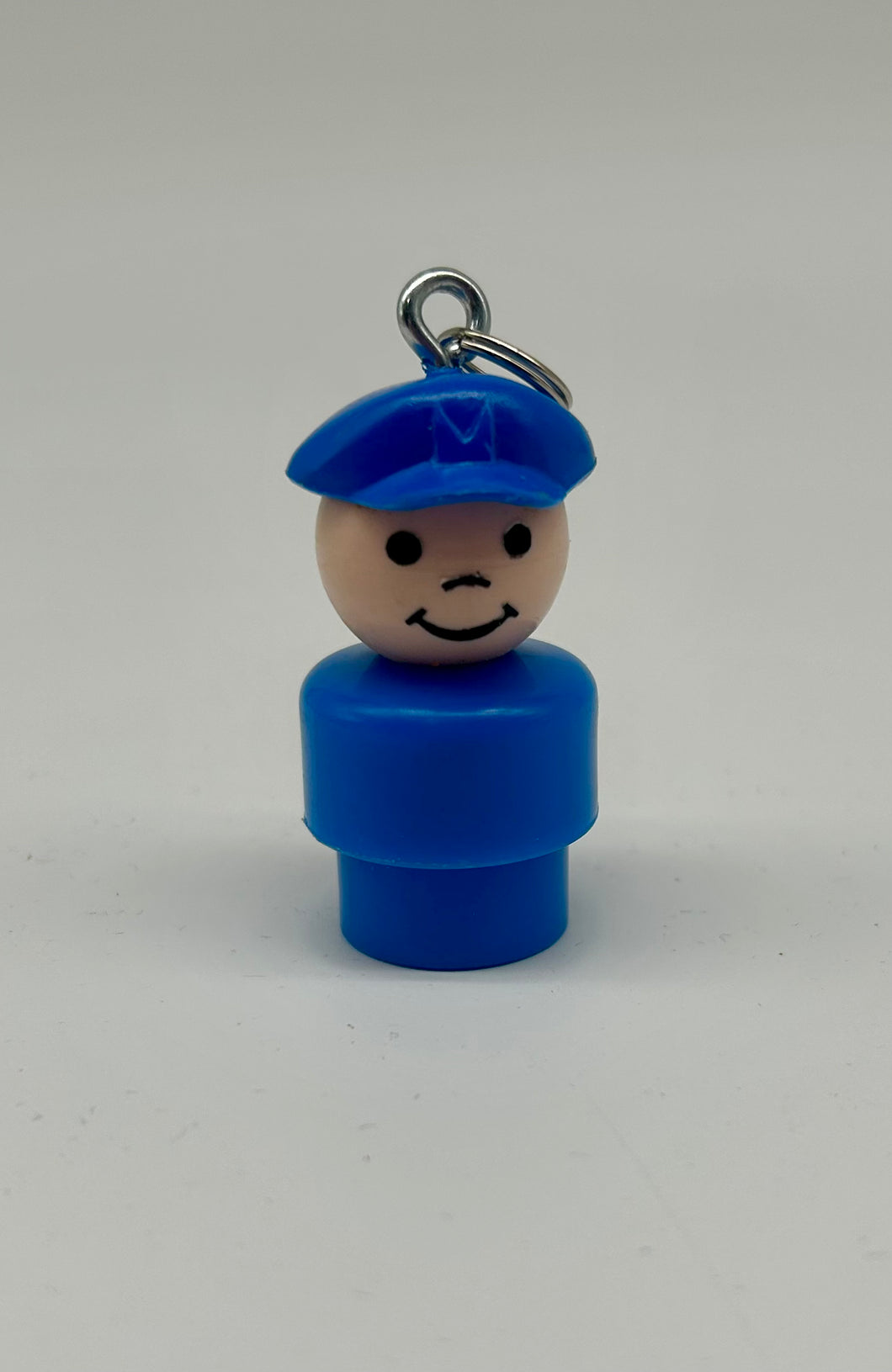 Fisher-Price keychain blue policeman/postman/pilot