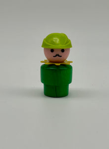 Castle wood body/plastic head woodsman
