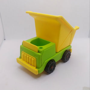 Lift and Load Green Dump Truck
