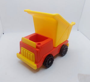 "Little Truck" Orange Dump Truck