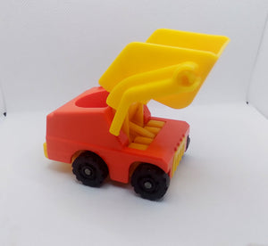 "Little Truck" Orange Front loader