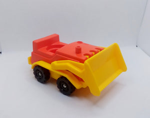 "Little Truck" Orange Bulldozer