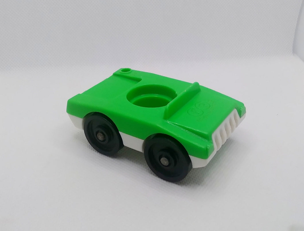 Green top/White Base Single Seat Car