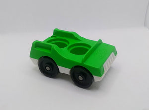 Green top/white base 2 Seater Car front to back seats