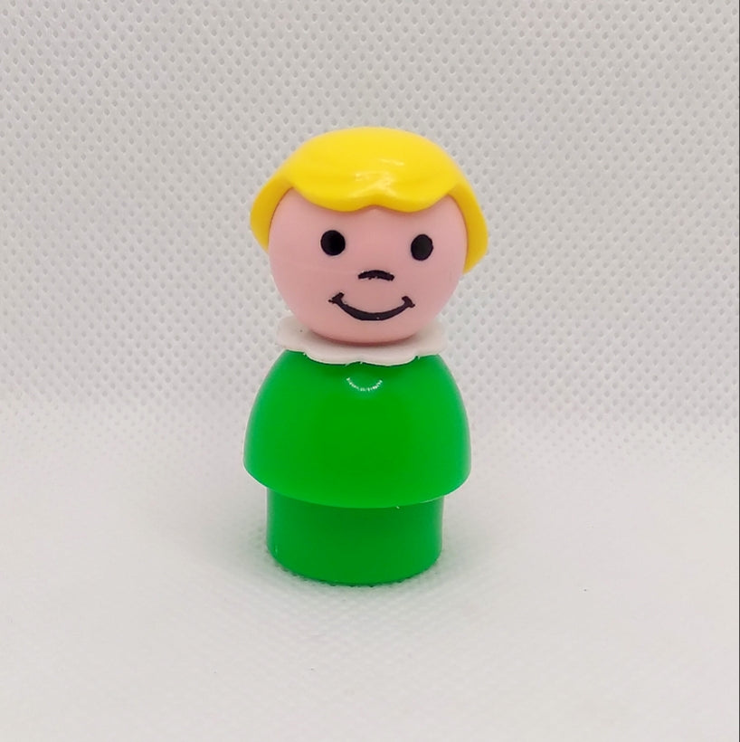 Green Body blonde hair girl