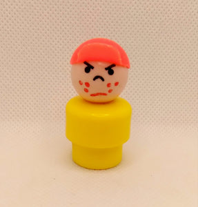 Yellow body red cap mad boy Butch- All plastic