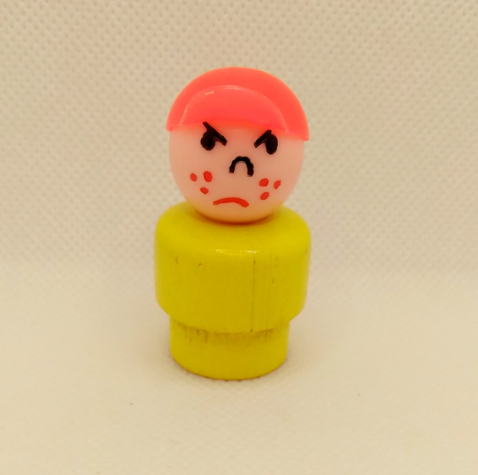 Yellow body red cap Butch