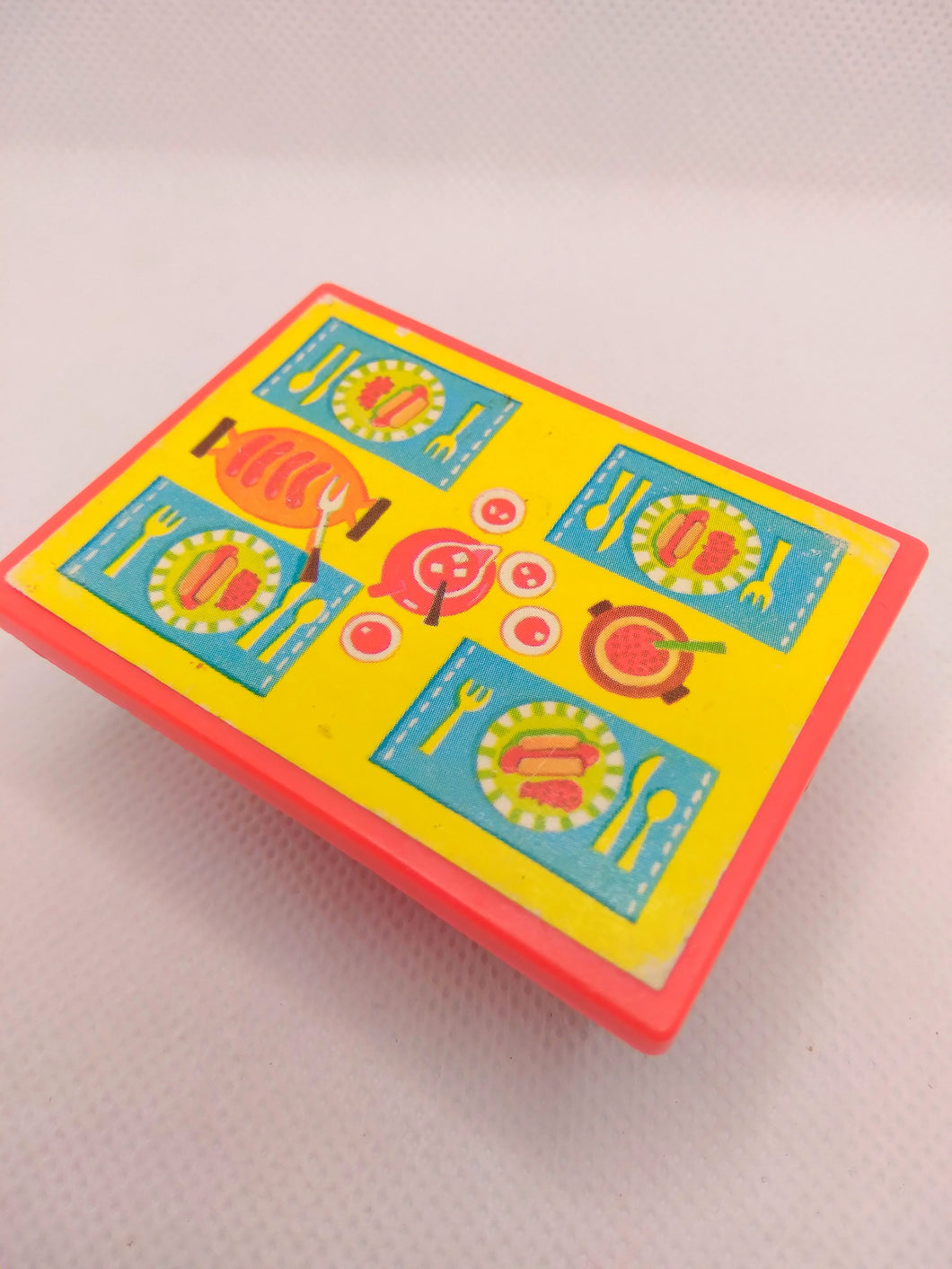 Red Hot Dog Litho Table