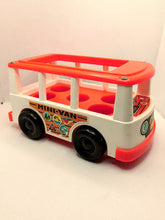 Load image into Gallery viewer, Mini Van White with Red Trim
