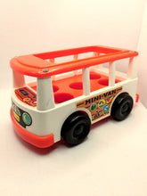 Load image into Gallery viewer, Mini Van White with Red Trim
