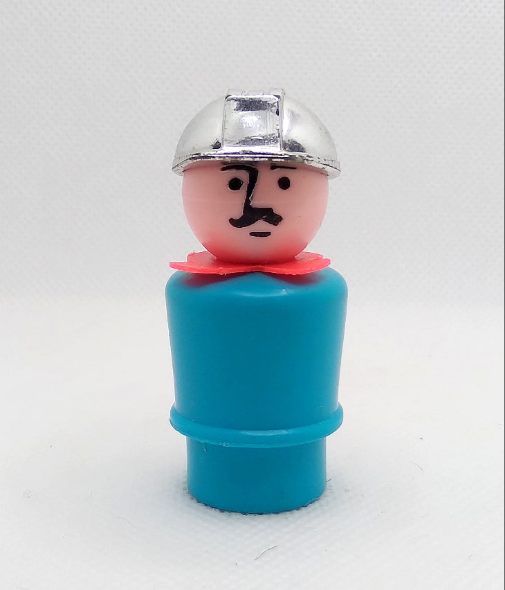 Boat Rig Driver Guy Mustache #345 Construction