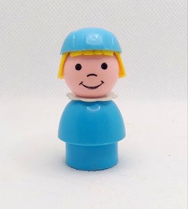 Airport Stewardess Girl Light Blue- all plastic