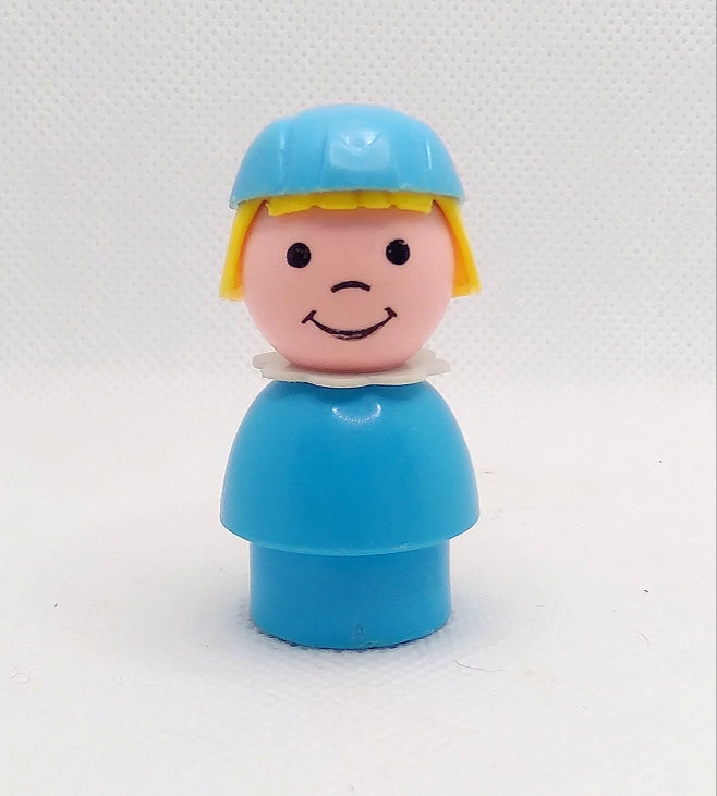 Airport Stewardess Girl Light Blue- all plastic