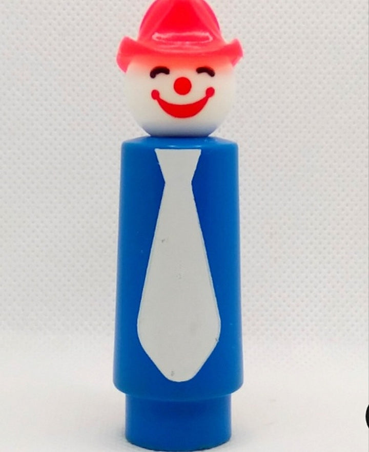Crazy Clown Fire Brigade # 657 Tall Blue Clown