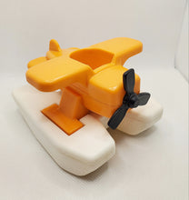 Load image into Gallery viewer, Little People Floating Marina #2582 Orange Sea Plane Airplane
