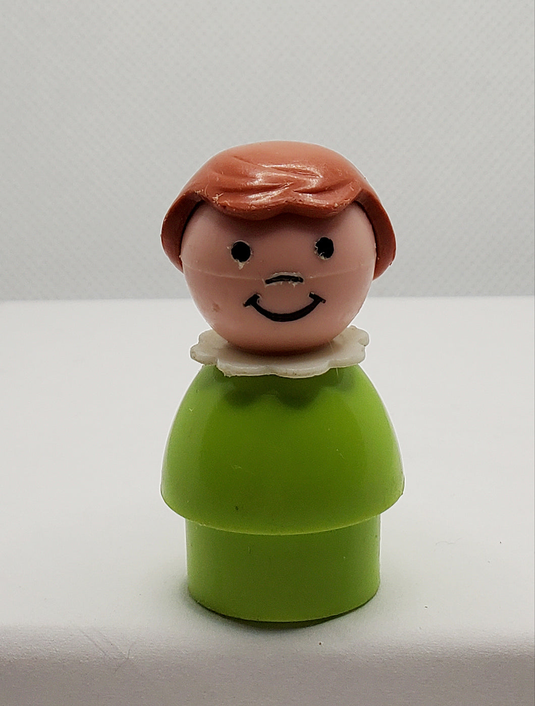 Little People Lime Green Body Brown Haired Girl