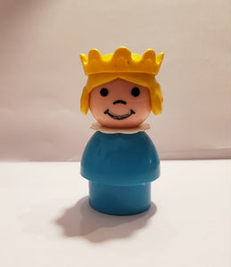 Castle Plastic Blue Princess Figure 1988 #993 Classic Collector's Edition