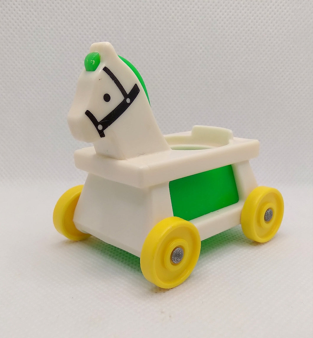 Little Riders Green Riding Horse