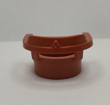 Load image into Gallery viewer, Barrel Chair Brick Brown Triangle Back
