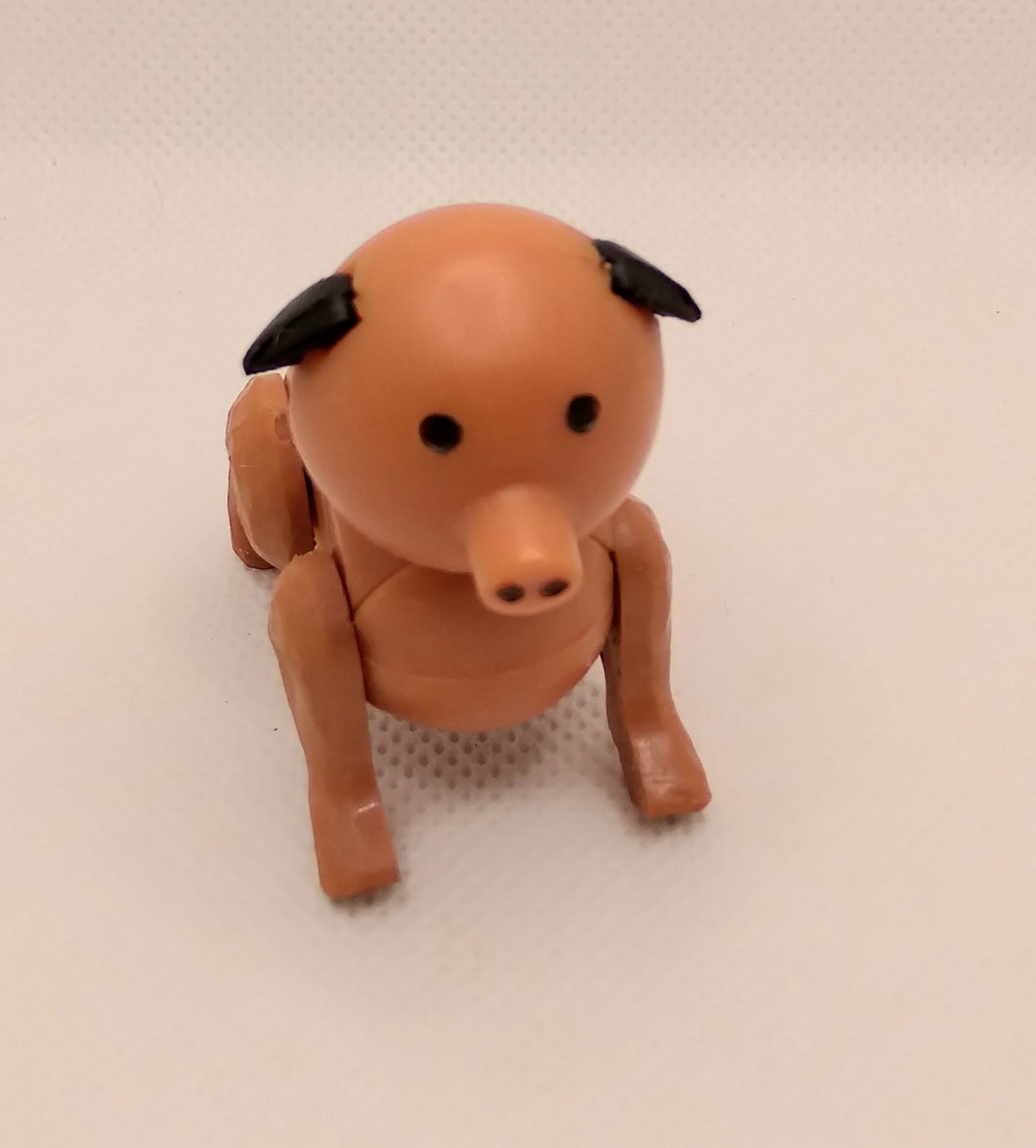 Play Family Little People Farm Brown Pig
