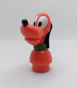 Vintage Illco Disney Pluto Figure *Rare Orange Body *