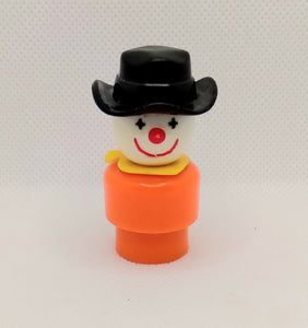 Circus Clown #675 Orange Body- Black hat