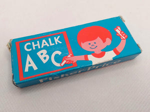 Fisher Price Used Chalk Sticks in Original Box