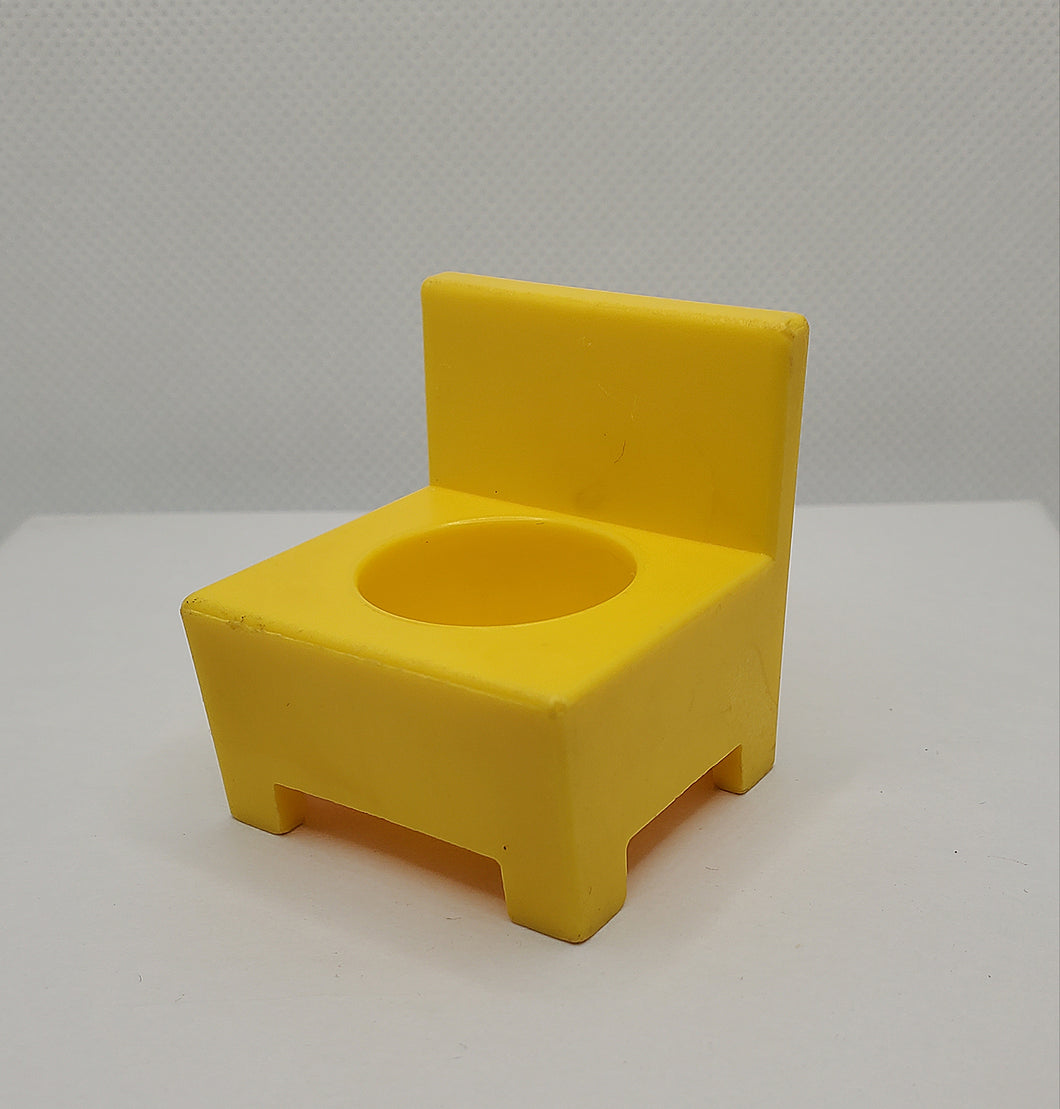 School Teacher's Teacher Desk Chair Yellow