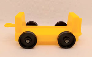 Baggage Car Yellow