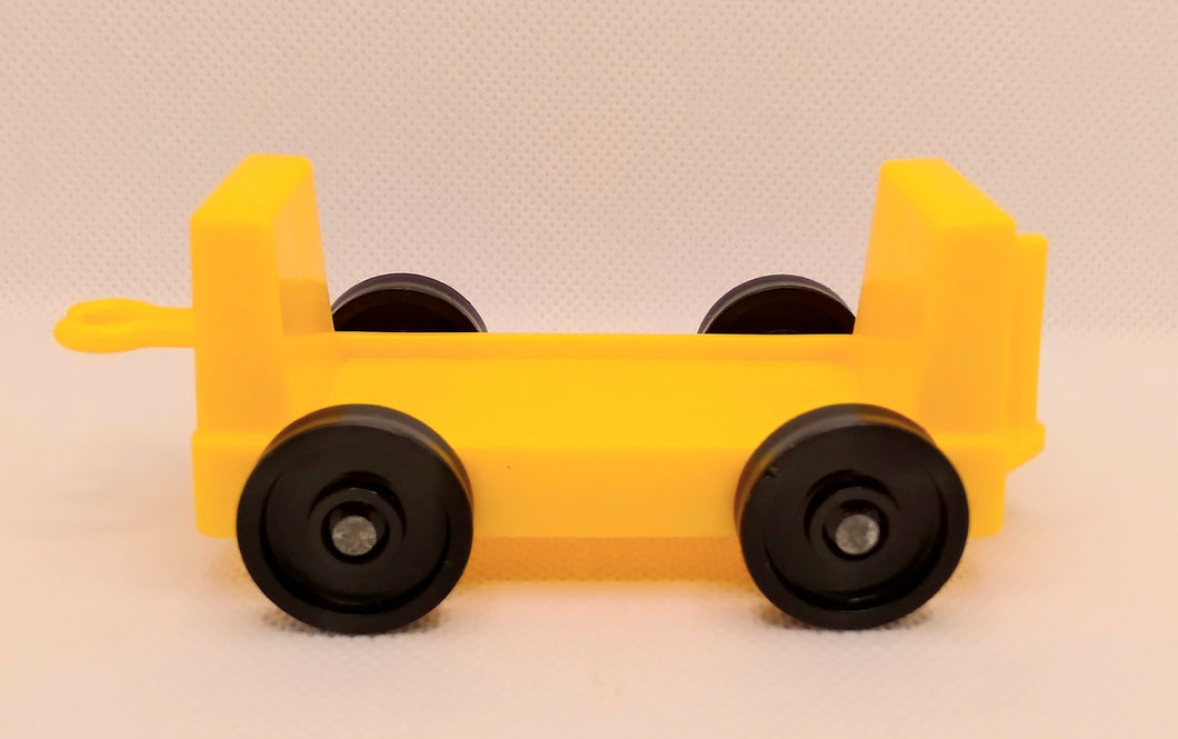 Baggage Car Yellow