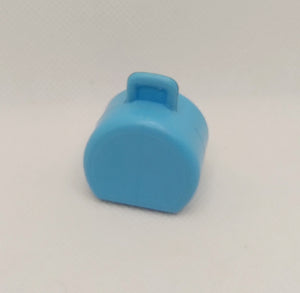 Airport Blue Suitcase Hatbox