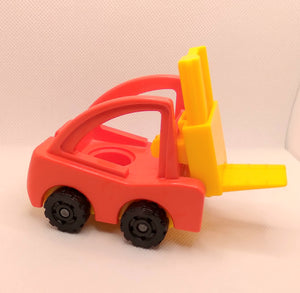 "Little Truck" Orange Forklift