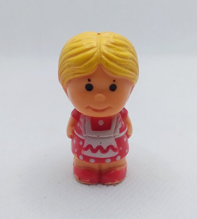 Kenner Tree Tots Blonde Mom Red White Dress