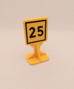 #789 Lift & Load Road Builders Speed Sign
