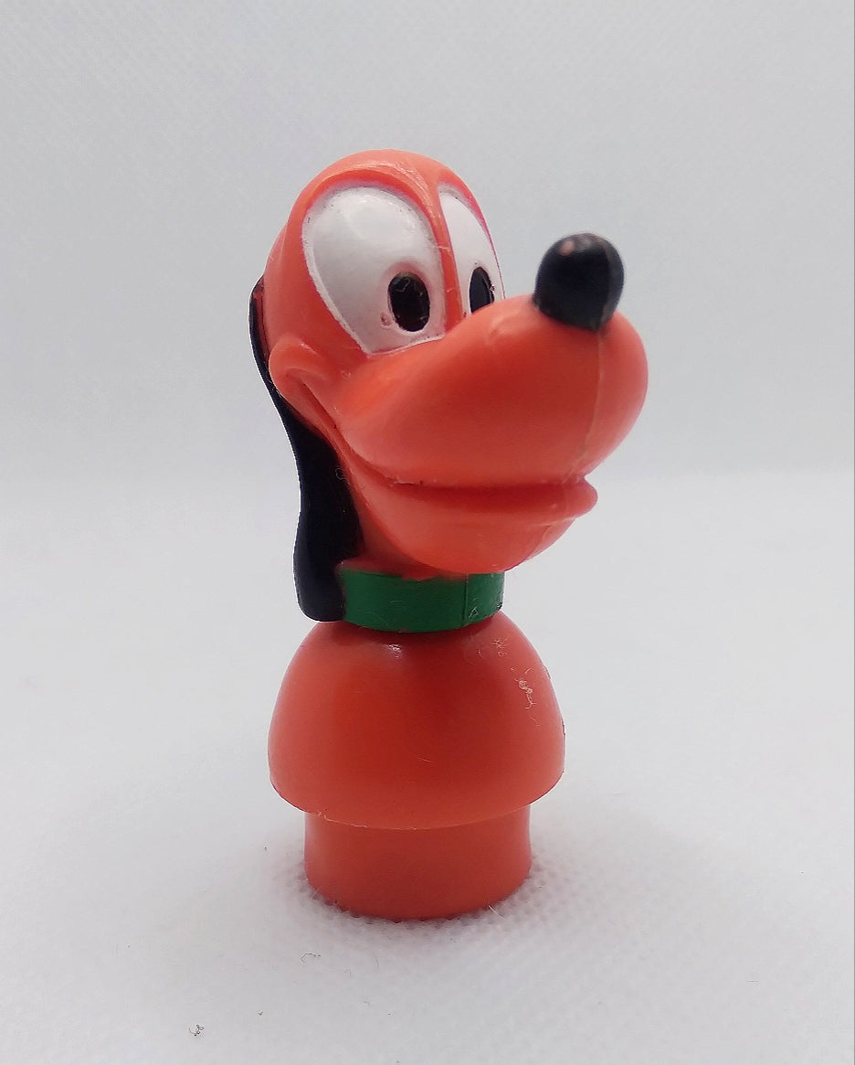 Vintage Illco Disney Pluto Figure *Rare Orange Body *