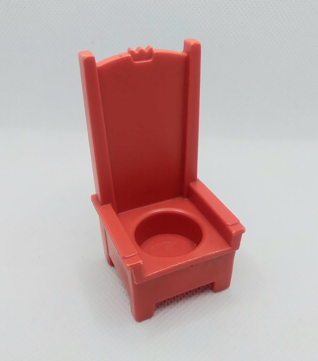 Castle Red Royal Throne
