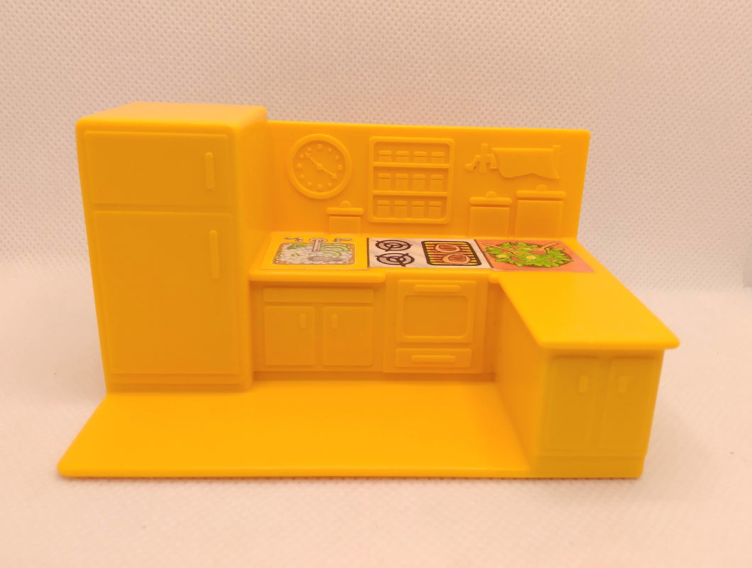#2551 Neighborhood Yellow One Piece Kitchen