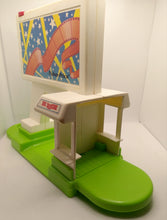 Load image into Gallery viewer, #2454 Fisher Price Little People Drive In Movie Theater 1990
