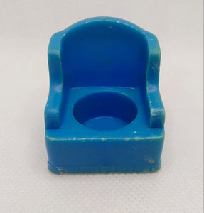 #909 Play Family Rooms Blue Arm Chair * please read
