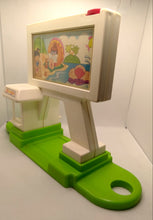 Load image into Gallery viewer, #2454 Fisher Price Little People Drive In Movie Theater 1990
