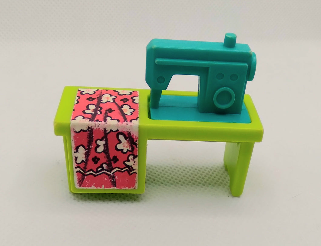 Utility Room #725 Sewing Machine Table Blue/Green 1972-1978