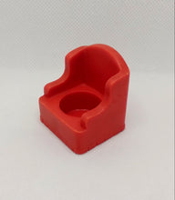 Load image into Gallery viewer, #909 Play Family Little People Rooms Red Arm Chair
