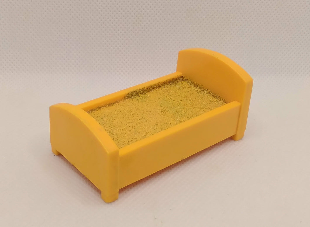 Butterscotch Yellow Twin Bed